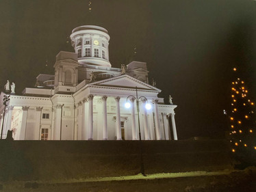 Led-taulu 20x15cm Helsinki Tuomiokirkko