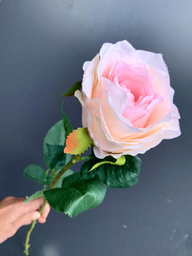 Ruusu vaaleanpunainen 70cm