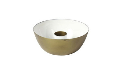 Kynttiläkulho Madras, metallia Ø10cm