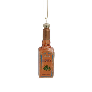 Tequila pullo, lasikoriste 10cm