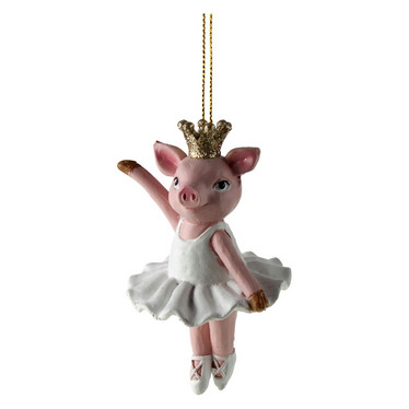 Tanssiva possu, koriste polyresin 10cm