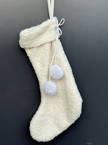 Joulusukka 30cm, valkoinen koko S