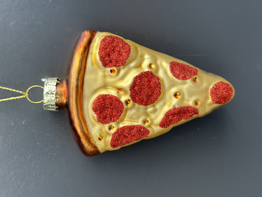 Pizza slice 11cm, lasikoriste