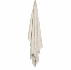 Flower Hamam, kylpypyyhe beige