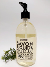 Nestemäinen marseillesaippua, tuoksuton 495 ml