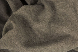 Merinovillaneulos interlock, tumman harmaa