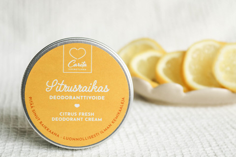 Carita Cosmetiikka Sitrusraikas deodoranttivoide