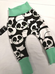 Minttuposkiset panda baggyt