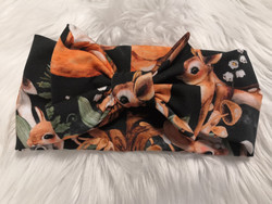 Musta Bambi ja metsäneläimet rusettipanta