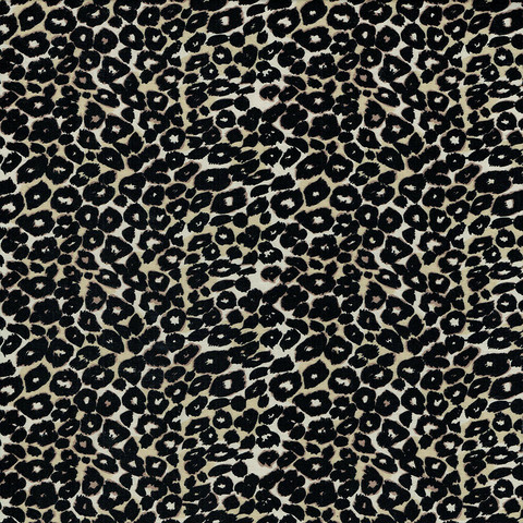 Leopardi trikoo, musta-beige