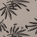 Chalk leaves jaquardneulos, beige