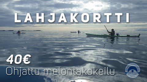 Lahjakortti - Ohjattu melontakokeilu