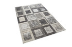 Patchwork, hopea-harmaa