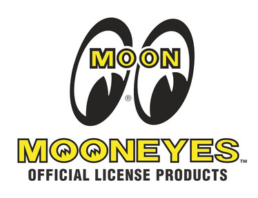MOONEYES license plate frames + plates