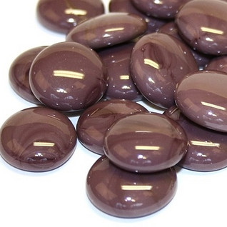 Glass Gems, 100g, Plum Marble