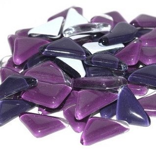 Soft Glass, Purple Pansy 200 g