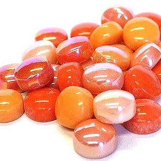Minipärlor, Rock Orange, 50 g