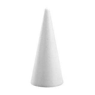 Styrofoam-cone, 28 cm