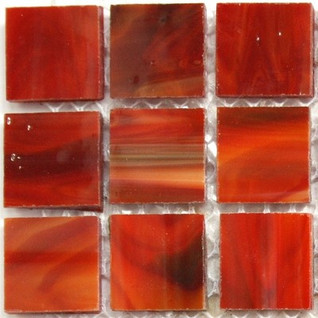 Cranberry Glaze, 25 tiles