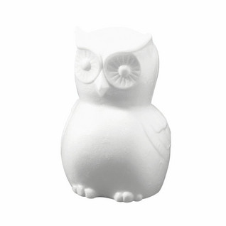 Styrofoam-owl, 25 cm