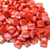 Ottoman, Pearlised, Bright Red 50 g