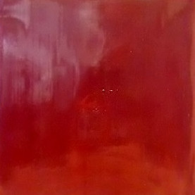 Tiffany Glass 15x20 cm, Coral Red