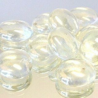 Glasklimpar, 500g, Clear Diamond, transparent