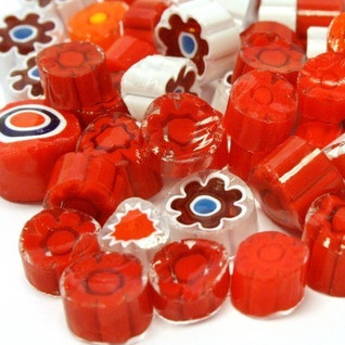 Millefiori, Red Tones, 50 g