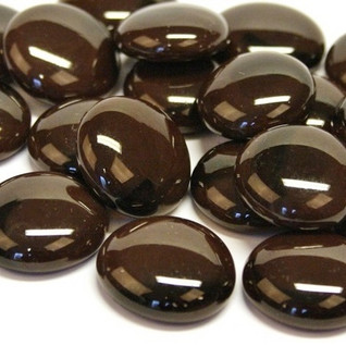Glass Gems, 500g, Coffee Marble