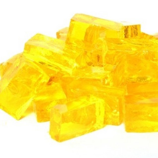 Smalti, Warm Yellow, transparent, 50 g