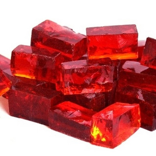 Smalti, Burgundy, transparent, 50 g