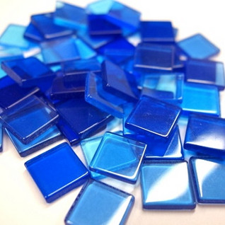 Akryylimosaiikki, Azure, 205 kpl / 50g