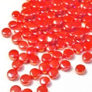 Liliput Gems, Pearlised, Orange Red, 50 g