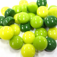 Minipärlor, Green Mix, 50 g