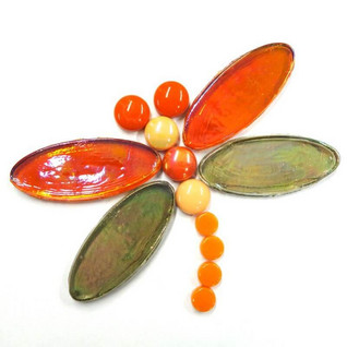Dragonfly, Sunrise, DIY (glue not included)
