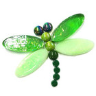 Dragonfly, Smaragd, DIY (glue not included)