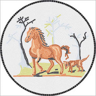Horse antique, 50 cm