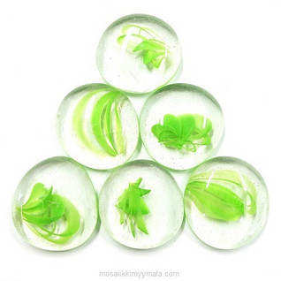 XL-Gems, Green Art, 6 pcs