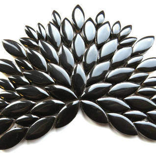 Keramiska löv, Black, 50 g