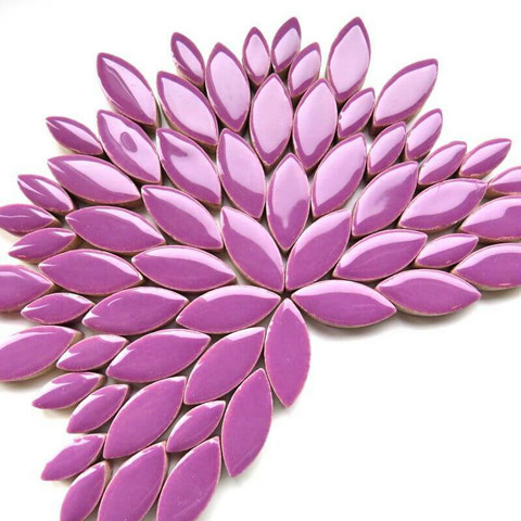 Ceramic leaves, Pretty Purple, 50 g