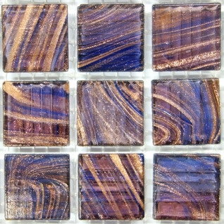 Lilac Blue Copper G42, Sheet, 225 Tiles