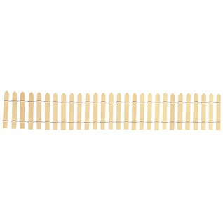 Garden fence, natural, 30x3cm