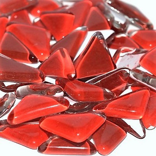 Soft Glass, Poppy Red 200 g