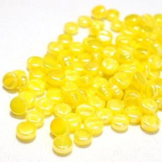 Liliput, Gems, Pearlised, Acid Yellow, 50 g