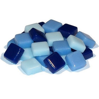 Fantasy Glass 10 mm, Blue Mix, 200 g