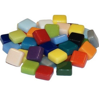Fantasy Glass 10 mm, Multicolour Mix, 200 g