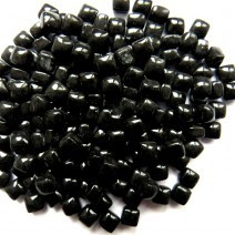 Glass Micro Cubes, Black 10 g