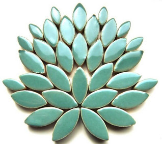 Ceramic leaves, Phthalo Green, 50 g