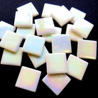 Pâte de Verre, Iridisoitu White, 100 g