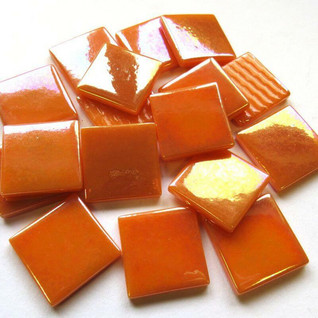 Pâte de Verre, Iridisoitu Orange, 100 g